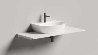 Подвесная раковина Salini Alda Wall 02 S-Stone 140322MRH 58см RAL снаружи